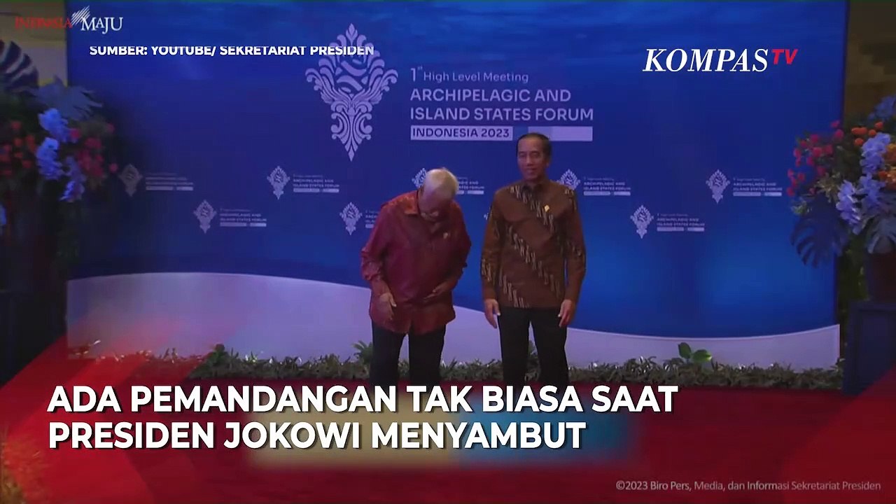 Aksi Xanana Gusmao Bikin Jokowi Tertawa di Gala Dinner KTT AIS Forum 2023