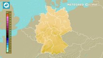 Besonders am Donnerstag fällt in Deutschland regional Regen! Die Animation zeigt die Regensummen der nächsten Stunden!