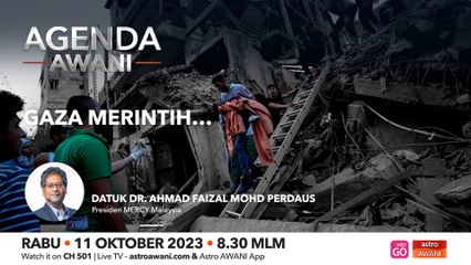 Agenda AWANI: Gaza merintih...