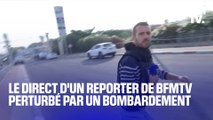 Israël: un reporter de BFMTV perturbé en plein direct par des tirs de roquettes à Sdérot