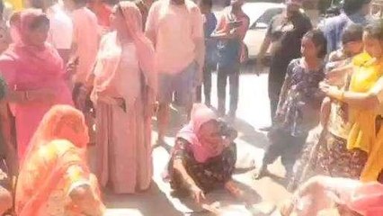 जोधपुर: सड़कों पर उतरे लोग, महिलाओं ने लगाया जाम, पुलिस पहुंची मौके पर, जानें वजह