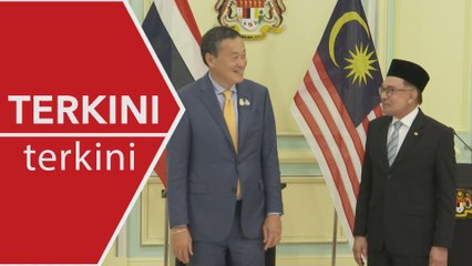 [TERKINI] Sidang media bersama Perdana Menteri Malaysia dan Thailand