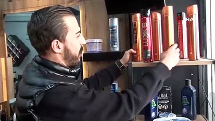 Belki ilk kez izleyeceksiniz! Yere düşen spreyi görünce çok şaşıracaksınız