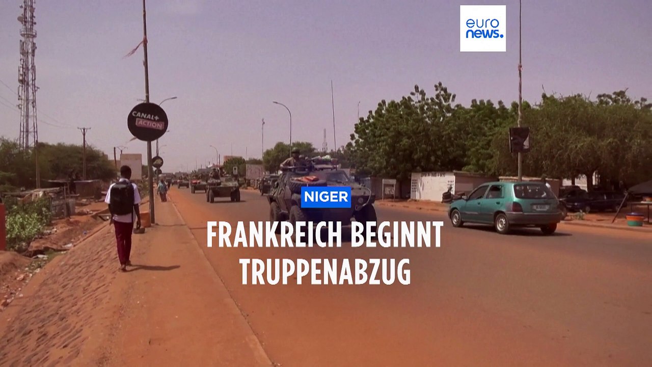 Frankreich beginnt mit Truppenabzug aus Niger