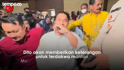 Kata Menpora Dito soal Kesaksiannya di Kasus Menara BTS