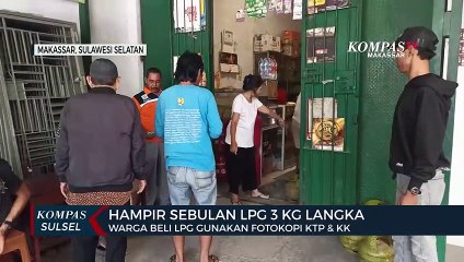 Hampir Sebulan LPG 3 Kg Langka