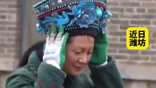 農村奶奶戴上玉米皮做的皇冠，變王后了！Grandma wears a crown made of corn husks，becomes a queen!