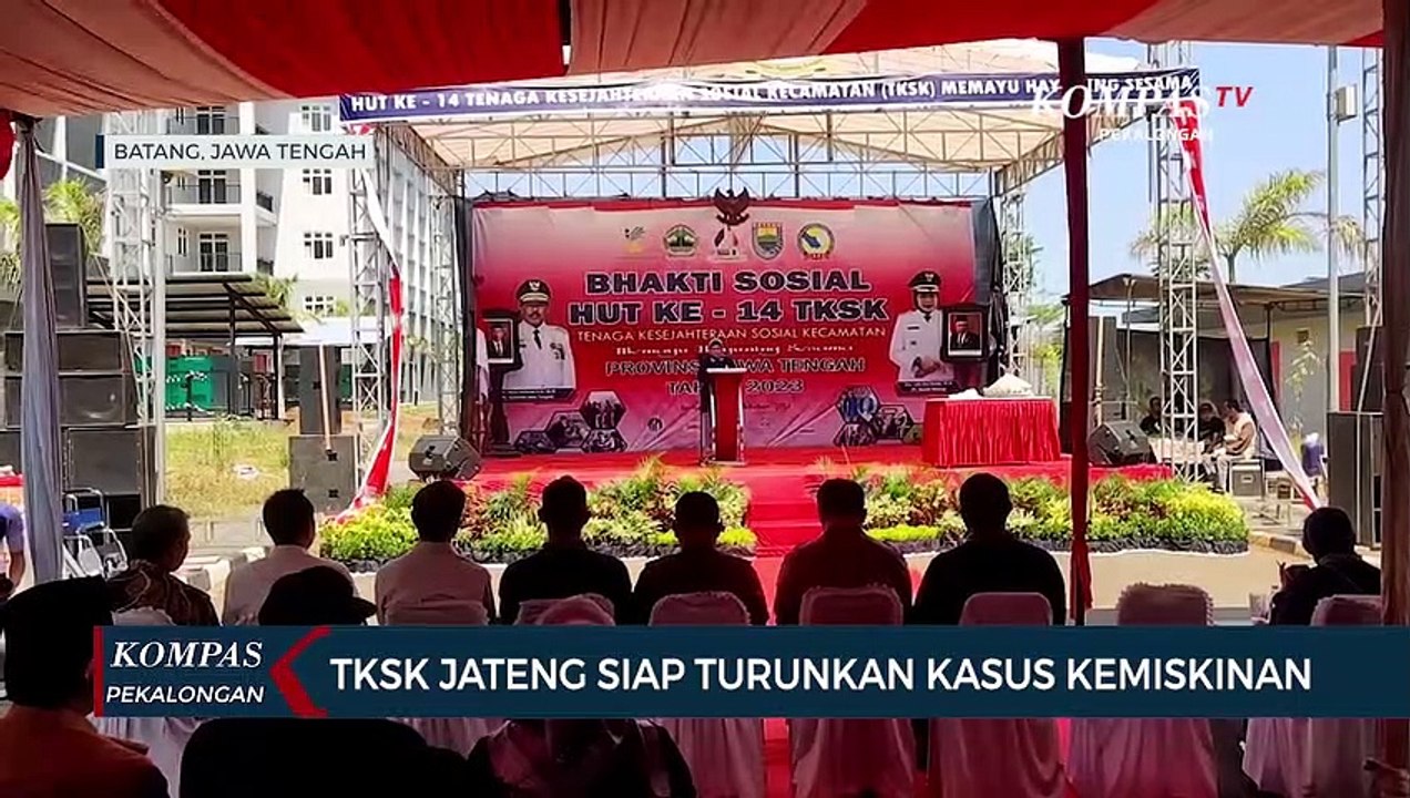 TKSK Jateng Siap Turunkan Kemiskinan, PJ Gubernur Apresiasi Bakti Sosial