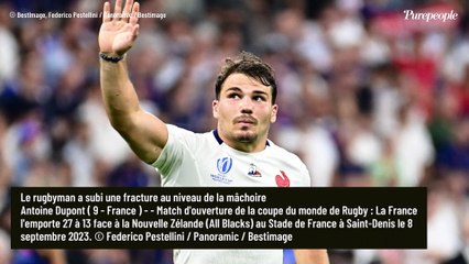 Antoine Dupont : La première photo du rugbyman avec un casque enfin dévoilée !