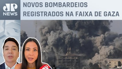 Governo de Israel diz ter destruído defesa do Hamas; Amanda Klein e Claudio Dantas analisam