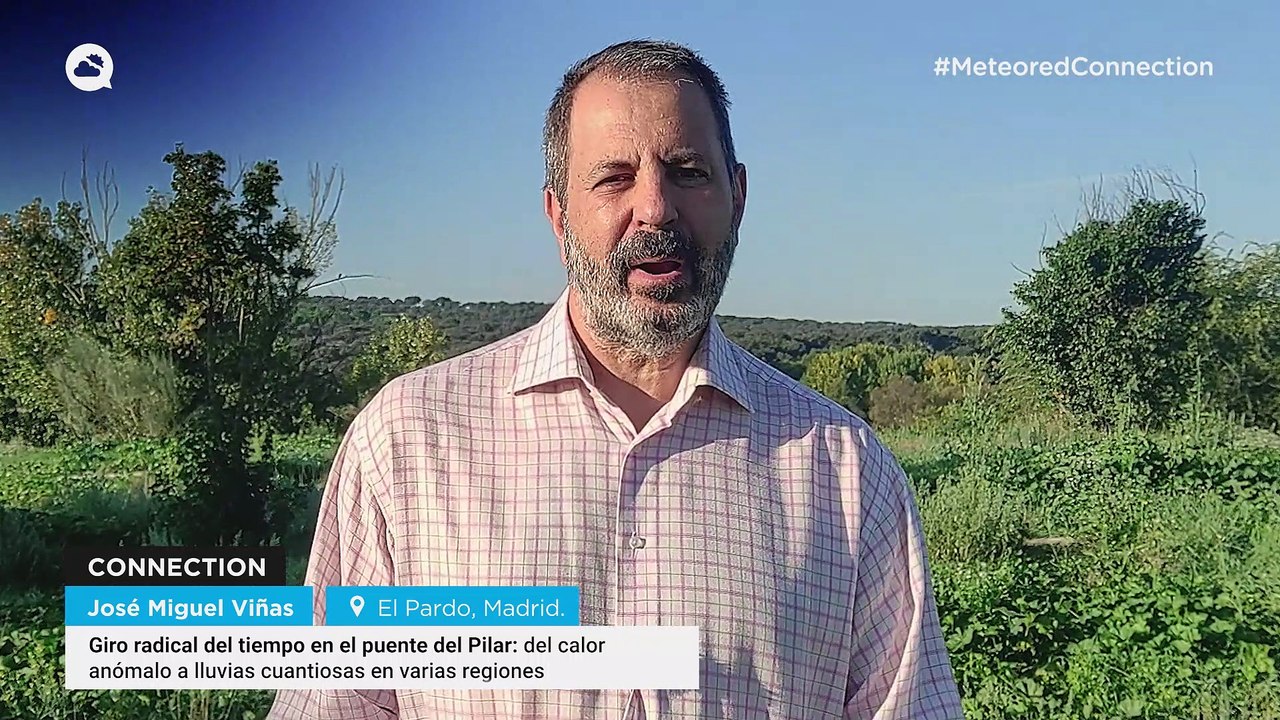 Giro radical del tiempo en el puente del Pilar: del calor anómalo a lluvias cuantiosas en varias regiones