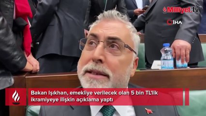 Bakan Işıkhan'dan emekli ikramiyesi ile ilgili açıklama