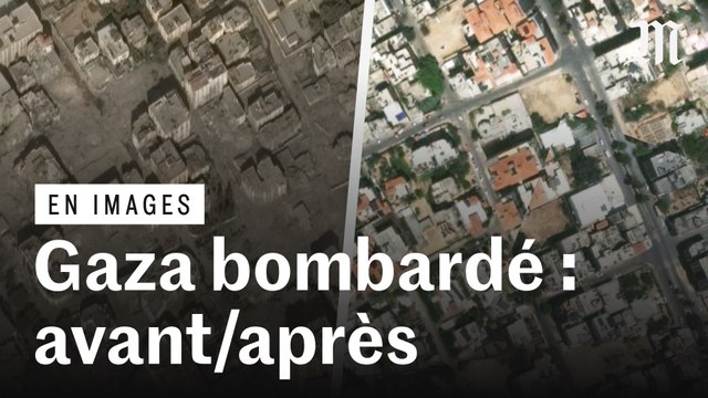 Guerre Israël-Hamas : des images satellite montrent les dégâts des frappes israéliennes à Gaza