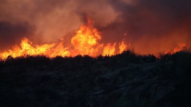 Argentina: Firefighters battle raging flames as wildfire grows during intense heatwave