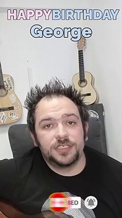 Happy Birthday, George! Geburtstagsgrüße an George