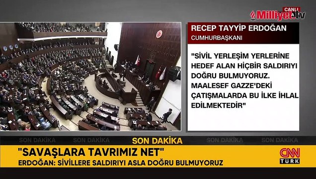 Cumhurbaşkanı Erdoğan'dan İsrail'e uyarı: Bu savaş değil katliam
