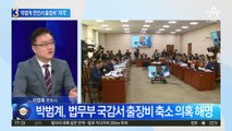 면전서 출장비 ‘저격’…박범계 2차례 걸쳐 “유감”