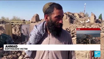 New earthquake strikes western Afghanistan