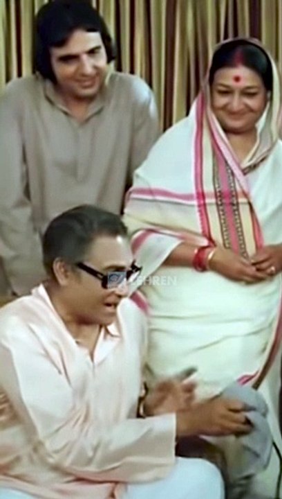 Ashok Kumar Talks About His Film "Khubsoorat" (1980)