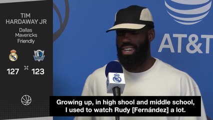 “I was a big fan of Rudy Fernández” -Tim Hardaway Jr.