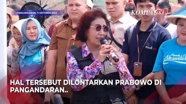 Momen Prabowo Puji Susi Pudjiastuti Saat Bahas Kekayaan Laut