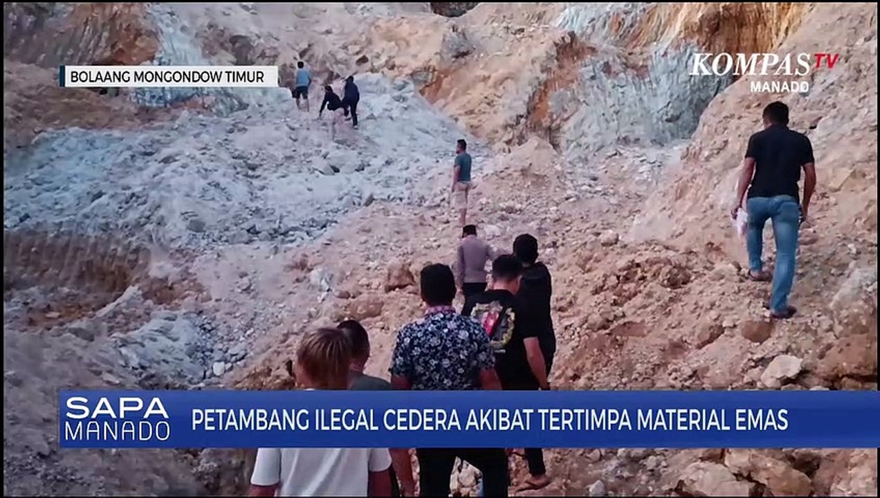 Mengambil Emas Secara Diam-Diam, Petambang Ilegal Tertimpa Material Emas