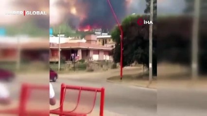 Arjantin’de orman yangını yerleşim bölgelerine sıçradı