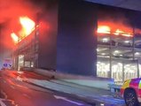 Großbrand legt Londoner Flughafen lahm