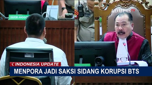 Menpora Dito Ariotedjo Beri Kesaksian di Sidang Korupsi BTS 4G Kominfo