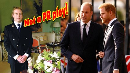 King Charles's former butler says Harry and William's joint appearance is not a PR stunt!