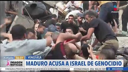 Nicolás Maduro justifica los ataques terroristas contra Israel