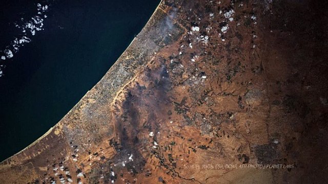 Gaza Strip: destructions at Erez crossing