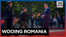 Zelenskyy's Romania visit: Security talks and strengthening ties