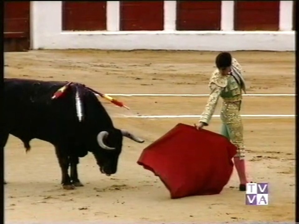 TARDE DE TOROS-JOSE MARIA MANZANARES-JULIO APARICIO-FRANCISCO RIVERA ORDOÑEZ - FERIA Y FIESTAS DE NUESTRA SEÑORA DE SAN LORENZO Y SAN MATEO ABONO 4 - 20 SEPTIEMBRE DE 1995
