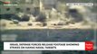 Israel Defense Forces Releases Footage Showing Strikes On Hamas Naval Targets