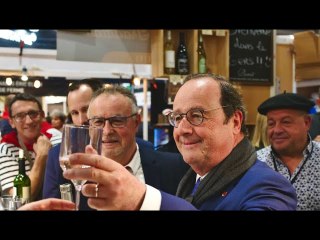 Salon de l'agriculture : François Hollande, le "Gersois d'adoption", s'est arrêté de longues minut