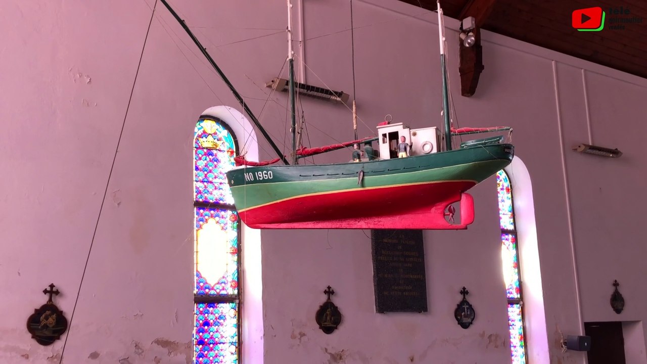 Noirmoutier  | Église et plage du Vieil | Télé Noirmoutier Vendée