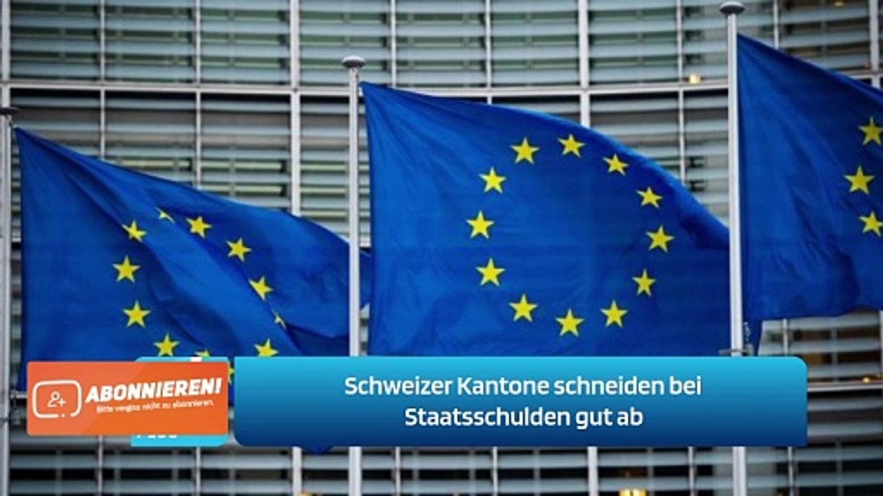 Schweizer Kantone schneiden bei Staatsschulden gut ab