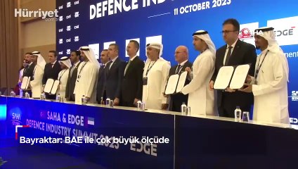 Bayraktar: BAE ile çok büyük ölçüde savunma sanayii iş birlikleri devam ediyor