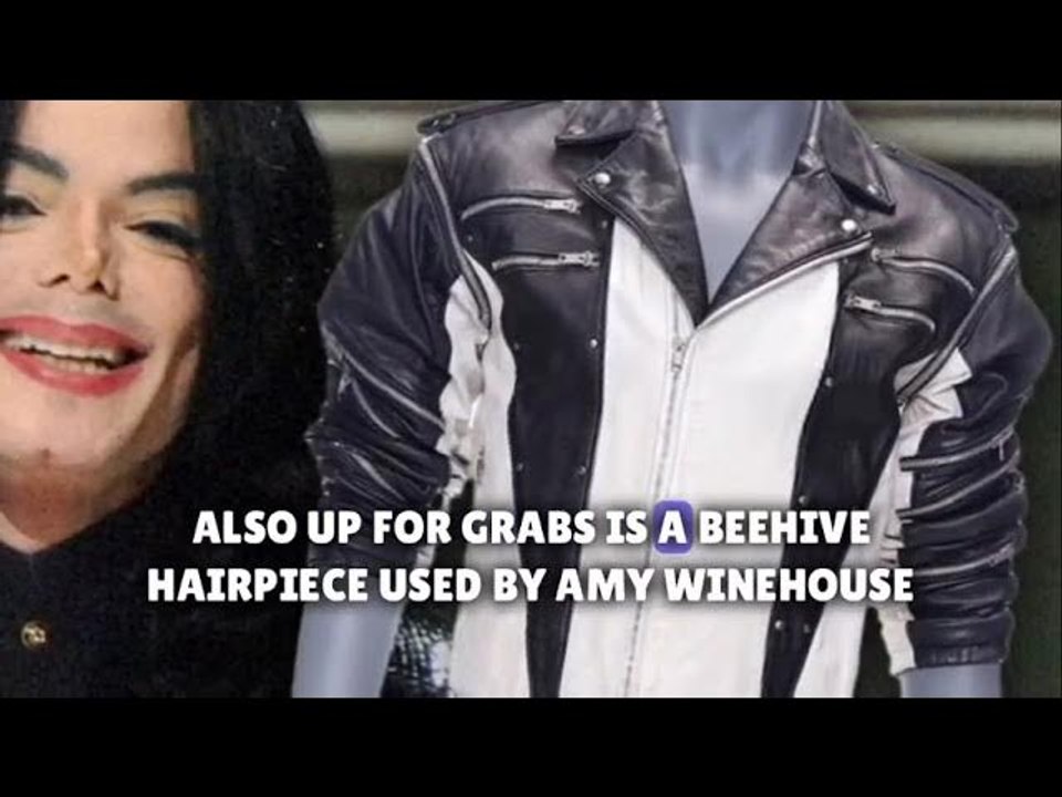 Iconic Michael Jackson jacket goes up for auction