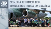 Segundo avião da FAB com resgatados de Israel chega ao Rio de Janeiro