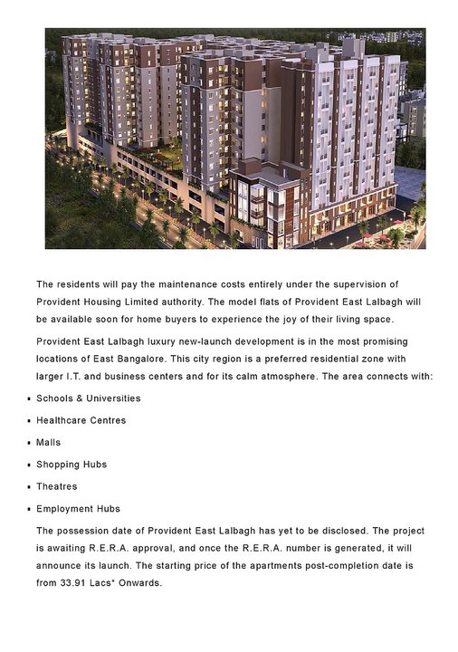 provident luxury flats in lalbagh road video Dailymotion