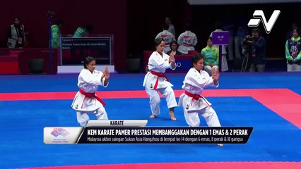 Kem karate pamer prestasi membanggakan dengan 1 emas & 2 perak