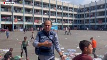 العربية ترصد أوضاع النازحين في إحدى مدارس الأونروا في غزة