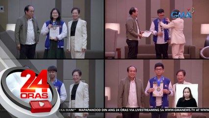 Mga batang wagi sa mga Int'l Olympiads, kinilala ng DOST | 24 Oras