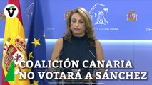 Coalición Canaria descarta votar 'sí' a Sánchez pero no descarta la abstención