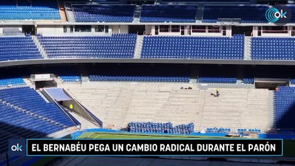 El Bernabéu pega un cambio radical durante el parón