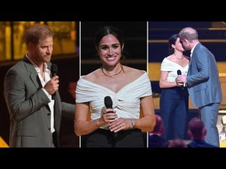 Baiser sur scène, tour en voiturette… Ces images improbables de Meghan Markle et du prince Harry à