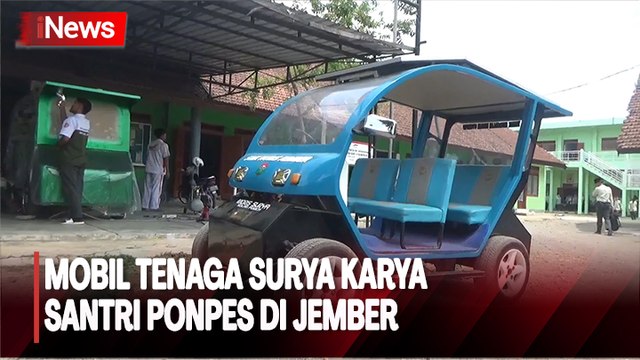Berbekal Rp50 Juta, Santri Ponpes Nurul Islam Jember Buat Mobil Tenaga Surya