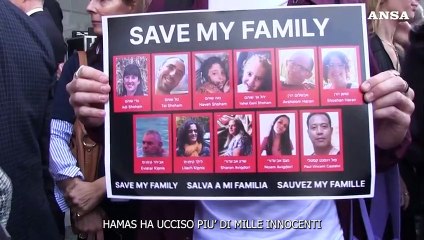 Israele, momento solenne davanti al Parlamento europeo per le vittime